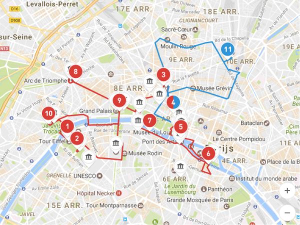 Hop on hop off bus in Parijs - Welke kiezen? - Wegwijs naar Parijs