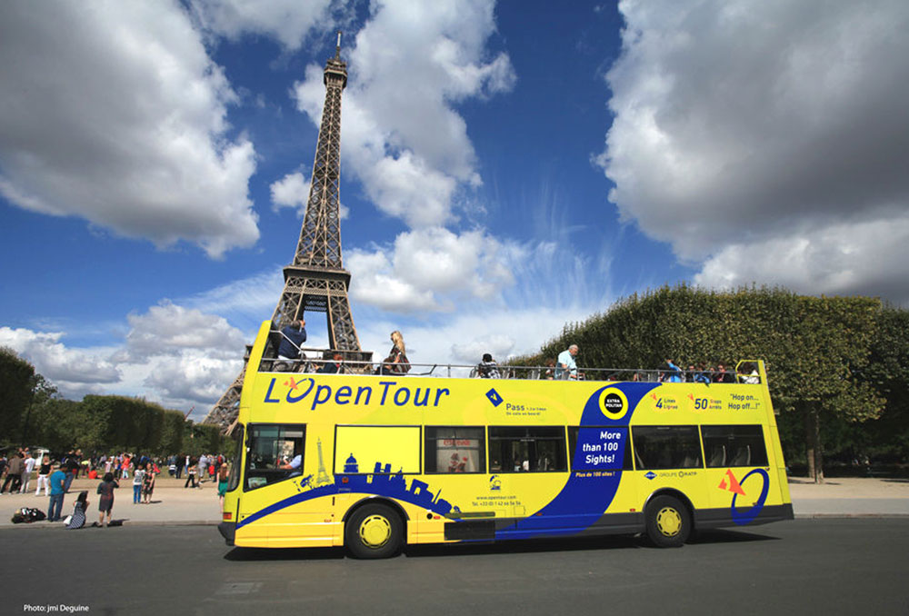 Paris Open Tour Bus Route Paris Open Tour Bus Route