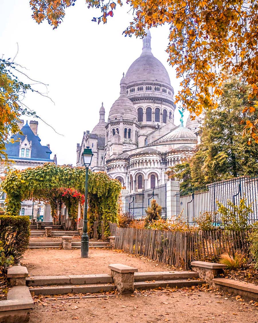 De mooiste foto locatie van de Sacré Coeur