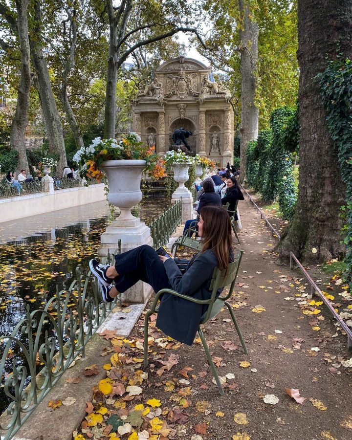 Medici fontein in het Jardin du Luxembourg