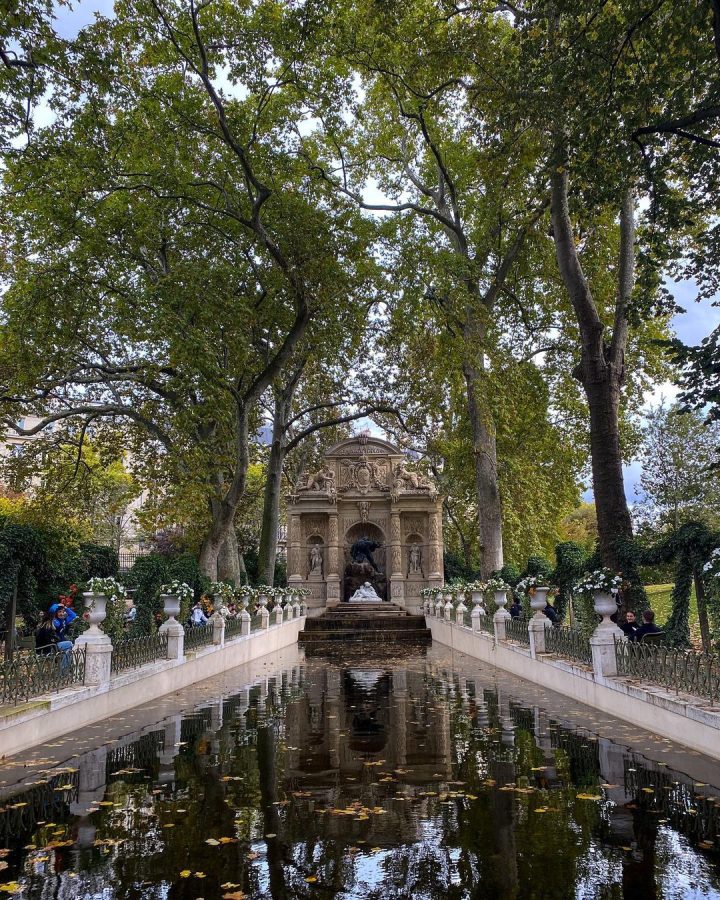 Medici fontein in het Jardin du Luxembourg