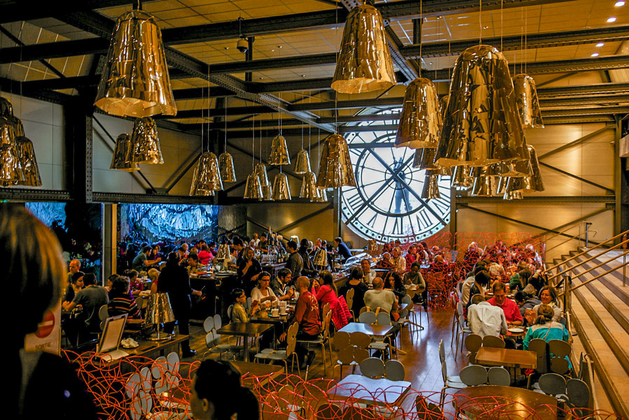 Restaurant in het Musée d'Orsay in Parijs