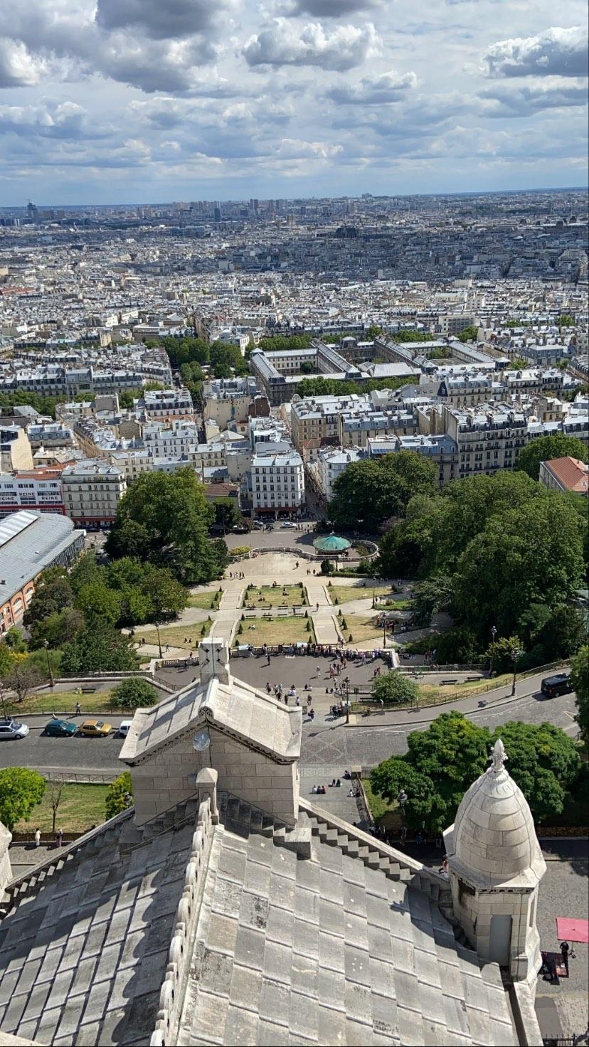 Uitzicht vanaf de koepel van de Sacre Coeur