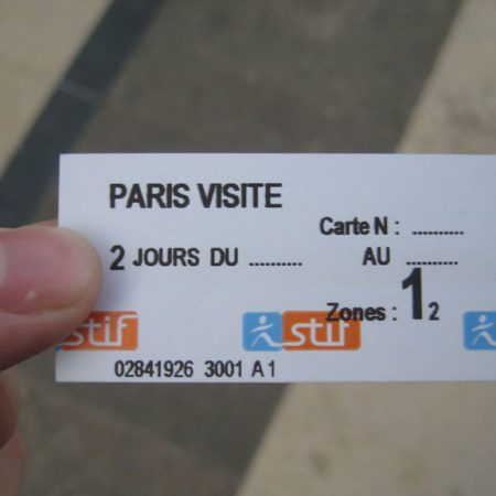 Metro tickets in Parijs