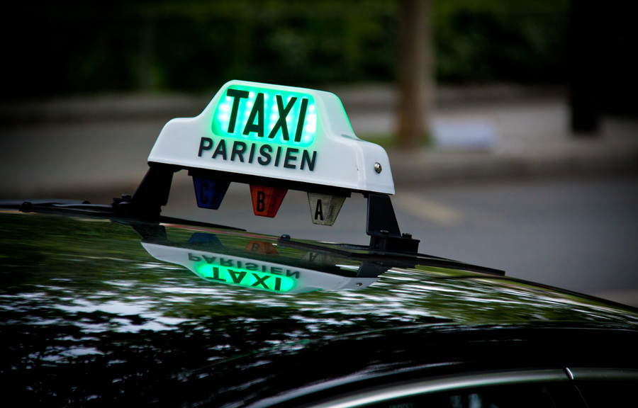 Taxi in Parijs openbaar vervoer Parijs