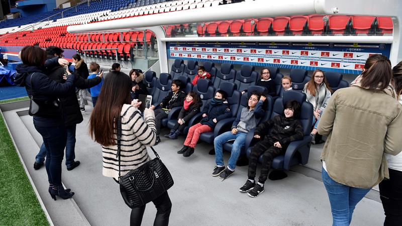 Stadiontour PSG stadion Parc des Princes