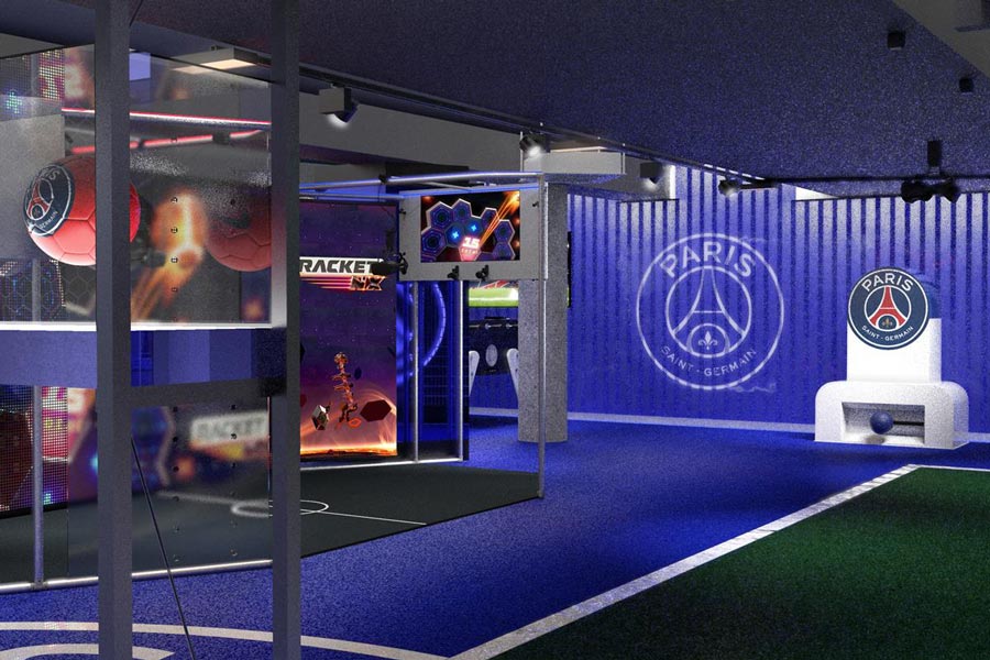 Virtual reality parc des princes