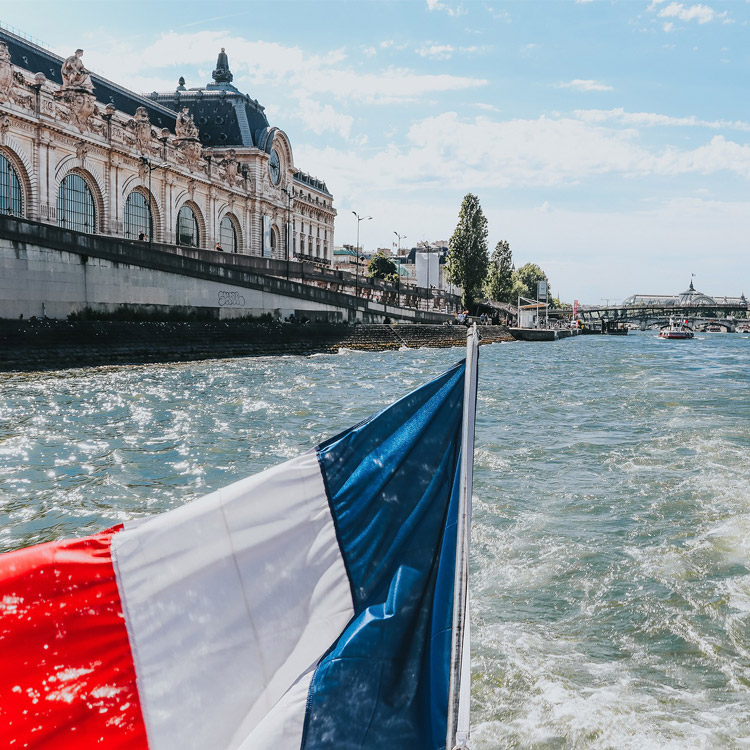Rondvaart over de Seine Parijs