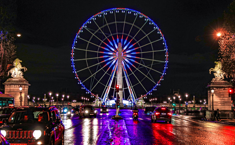 Reuzenrad Place de la Concorde