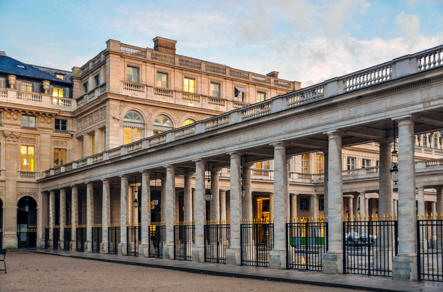 Jardin du Palais Royal 1e arrondissement Parijs