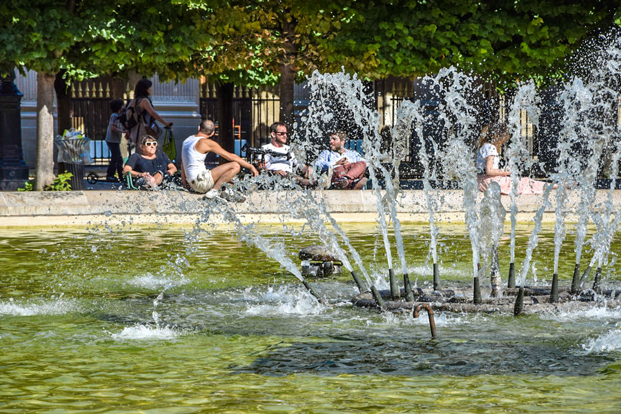 Jardin du Palais Royal 1e arrondissement Parijs