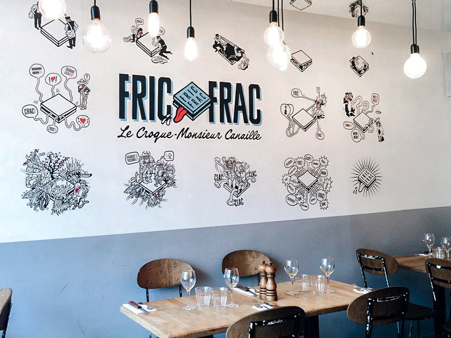 Fric Frac Restaurant Tosti Parijs Canal Saint Martin