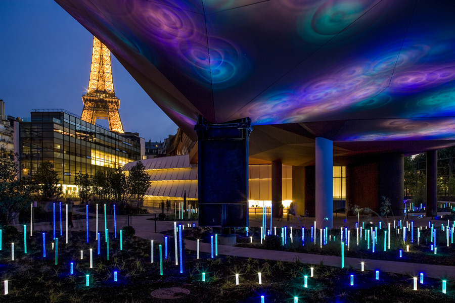 Tuin van het Musée du quai Branly