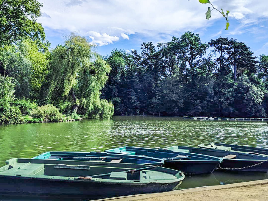 Bootjes in Bois de Vincennes, Parijs