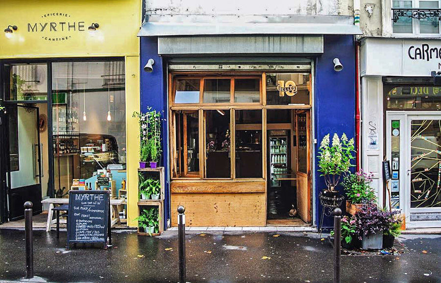 Ten Belles Koffie Canal Saint Martin Parijs 10e arrondissement