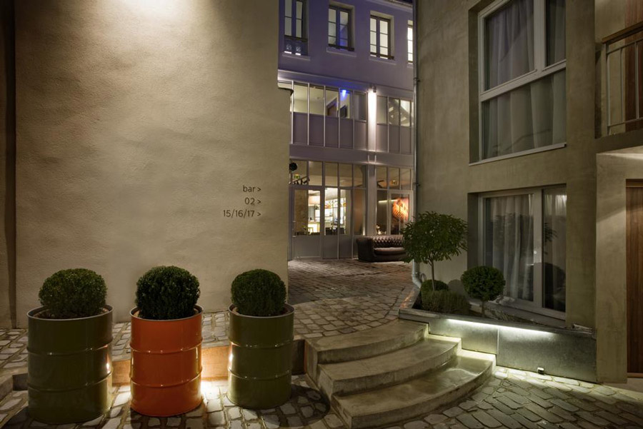 Hotel Jules & Jim Parijs overnachting tip 3e arrondissement Marais