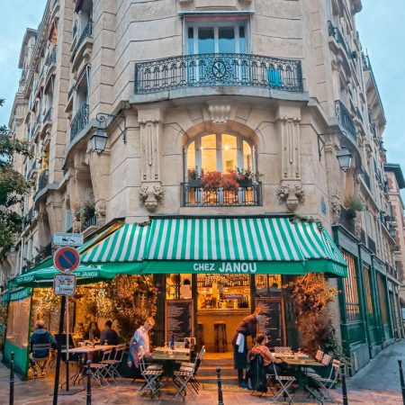 Fijn restaurant in de Marais: Chez Janou