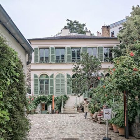 Musée de la vie romantique, met geheime binnentuin