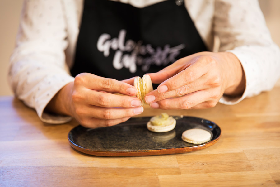 workshop macarons maken in Parijs Galeries lafayete