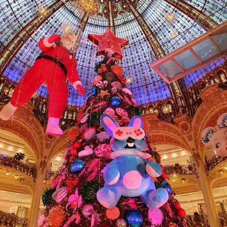 Kerstsfeer in Parijs 2021