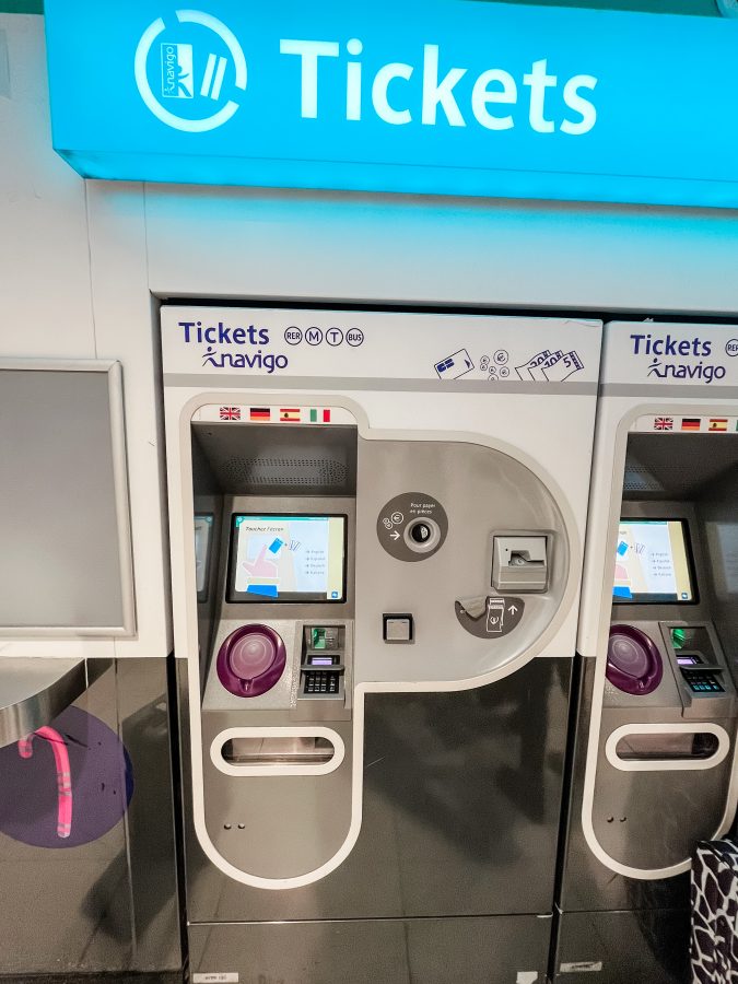 metro tickets parijs automaat