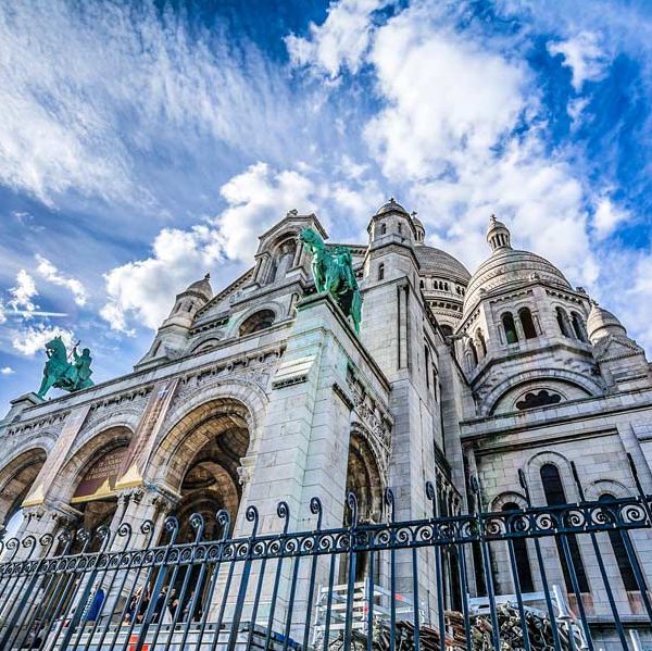 Sacré-Coeur in Parijs Montmartreop Bezienswaardigheden Parijs