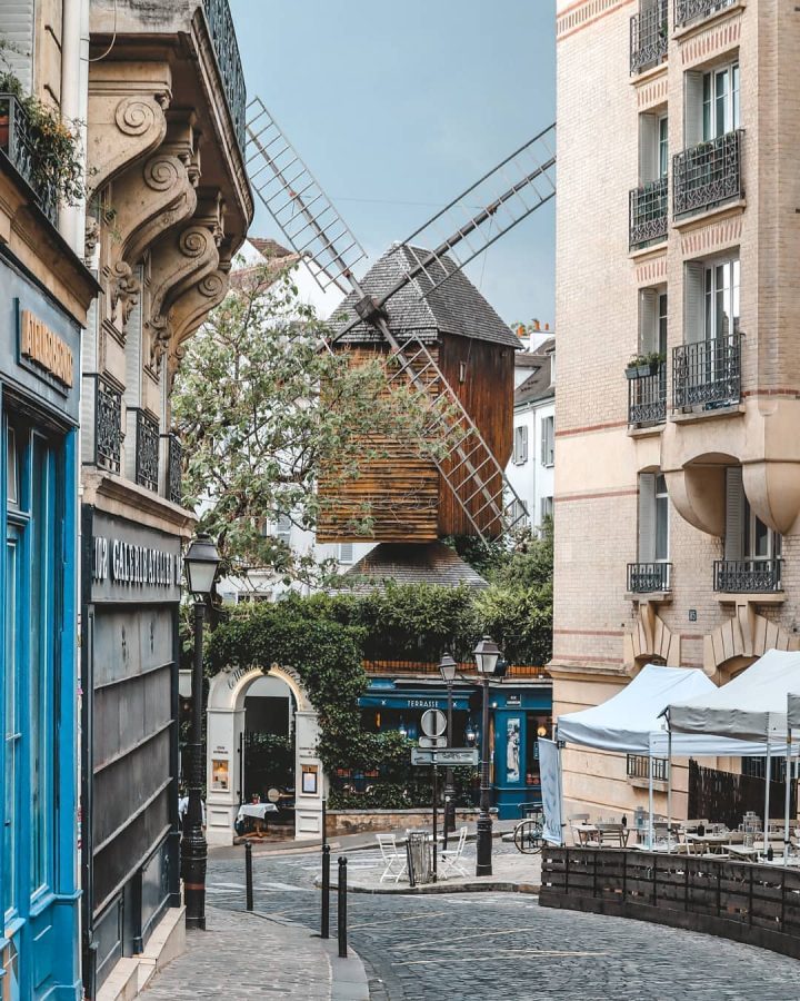 la moulin de la galette montmartre restaurant parijs