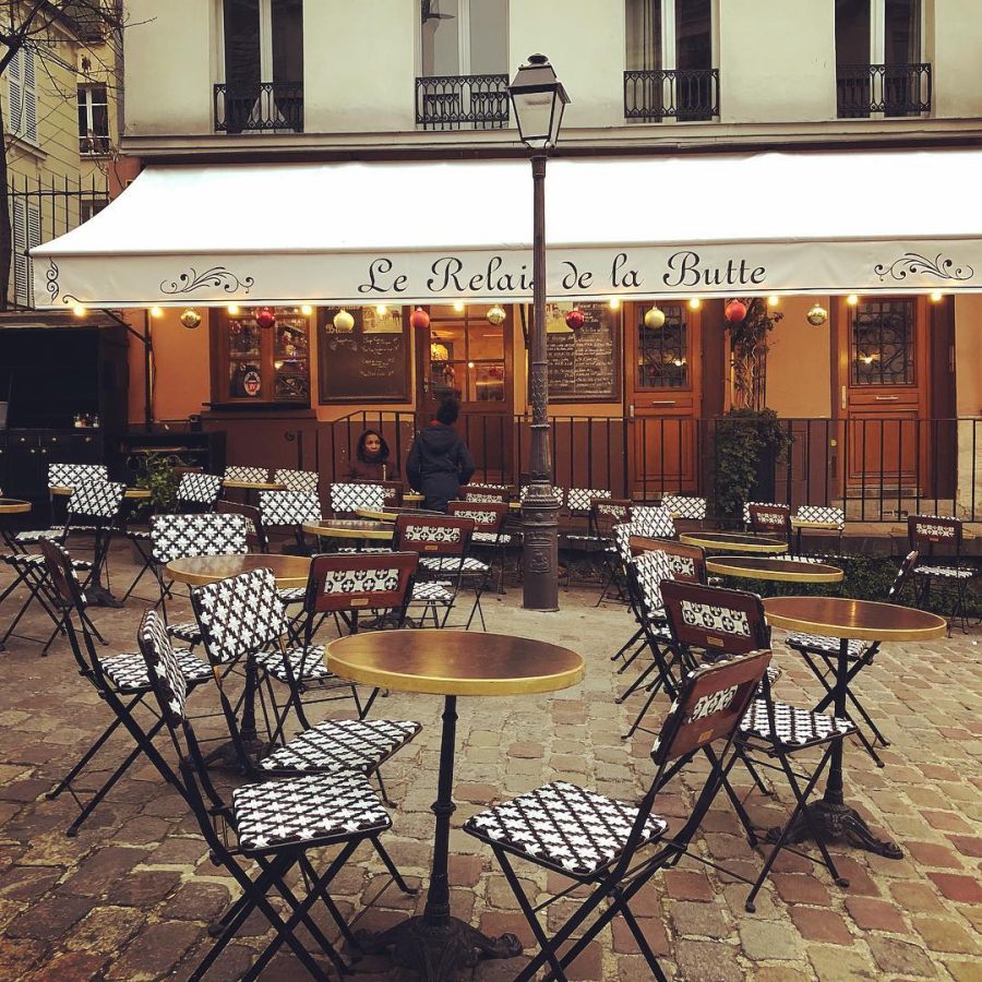 le relais de la butte restaurant in de montmartre Parijs