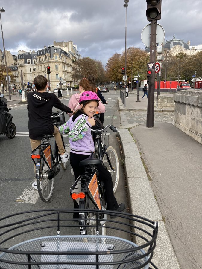 fietstour door parijs met kinderen