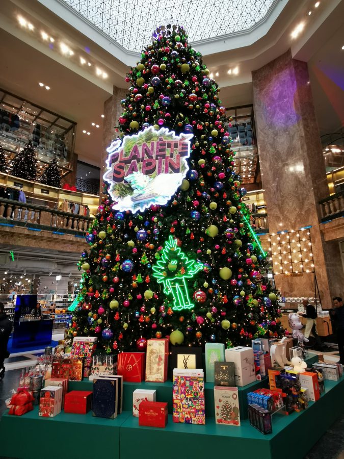 kerstboom galeries lafayette