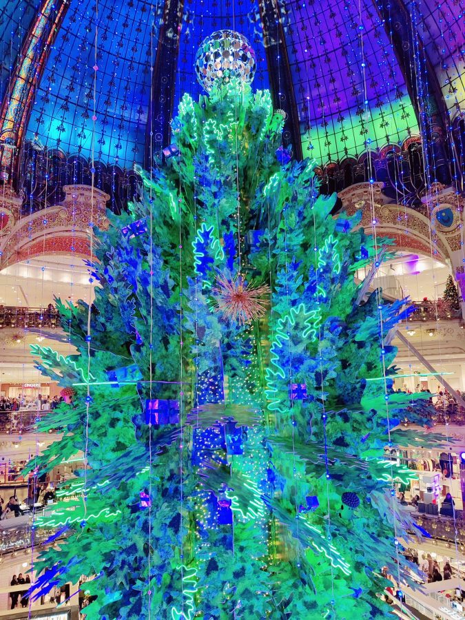 kerstboom kerst in parijs galeries lafayette