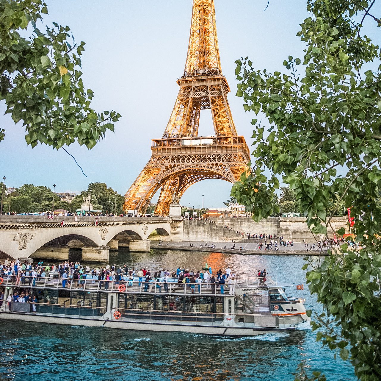 boottocht over de seine met kinderen