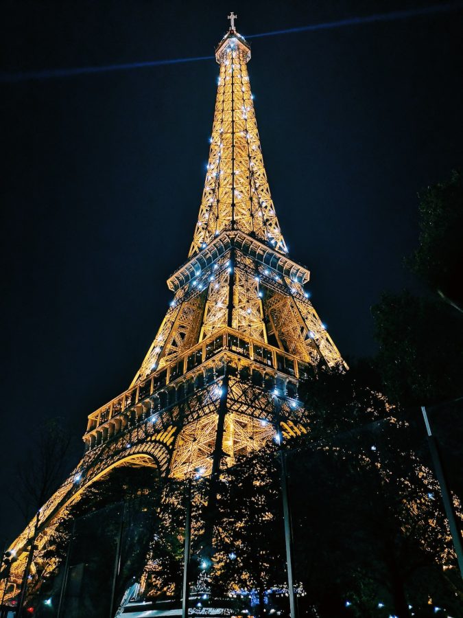 Eiffeltoren lichtjes knipperen