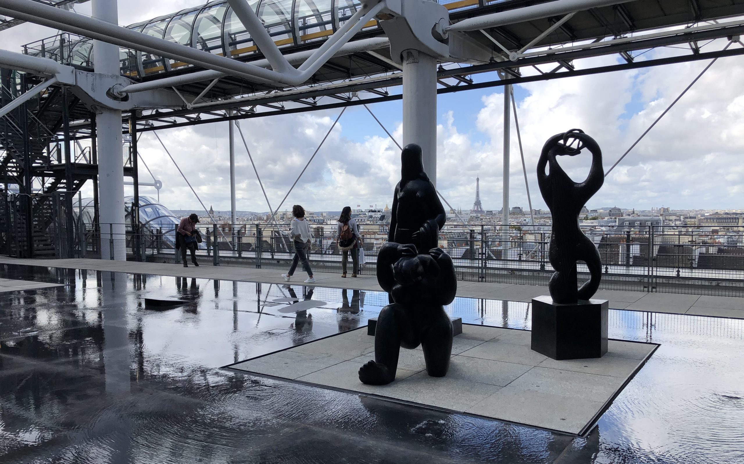 Dakterras Centre Pompidou