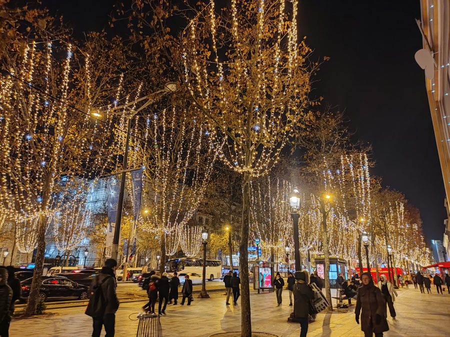 Kerst op de Champs-Elysées