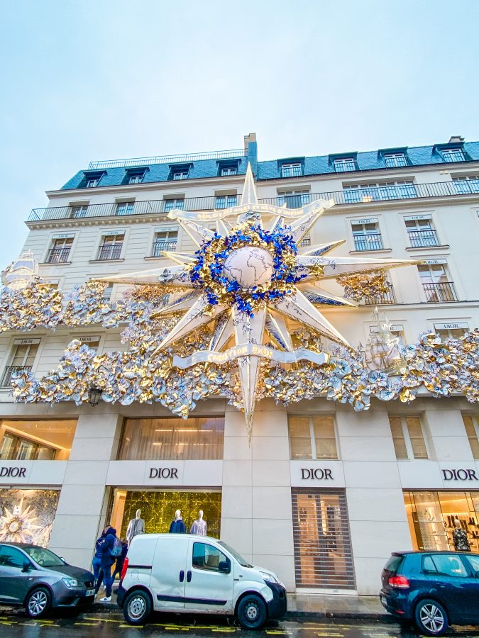 Kerst in Parijs Champs-Elysées kerstversiering