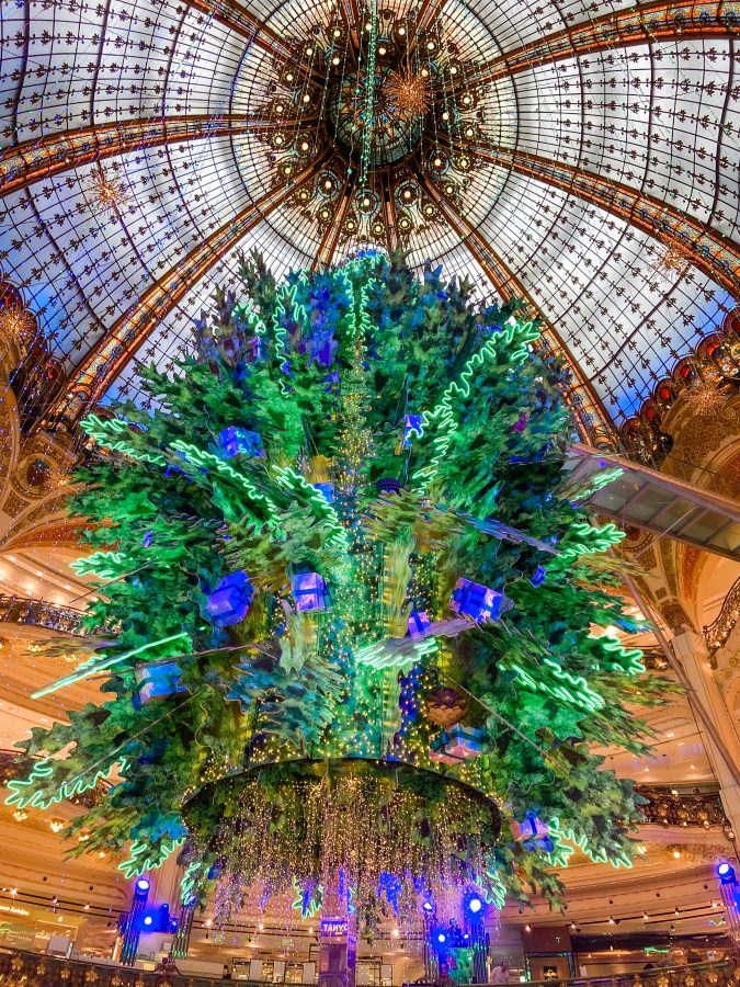 kerstboom in Galeries Lafayette