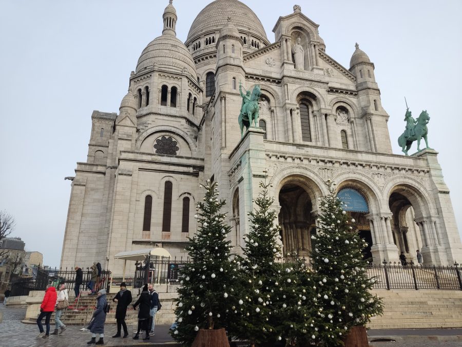 Kerst bij de Sacré-Coeur