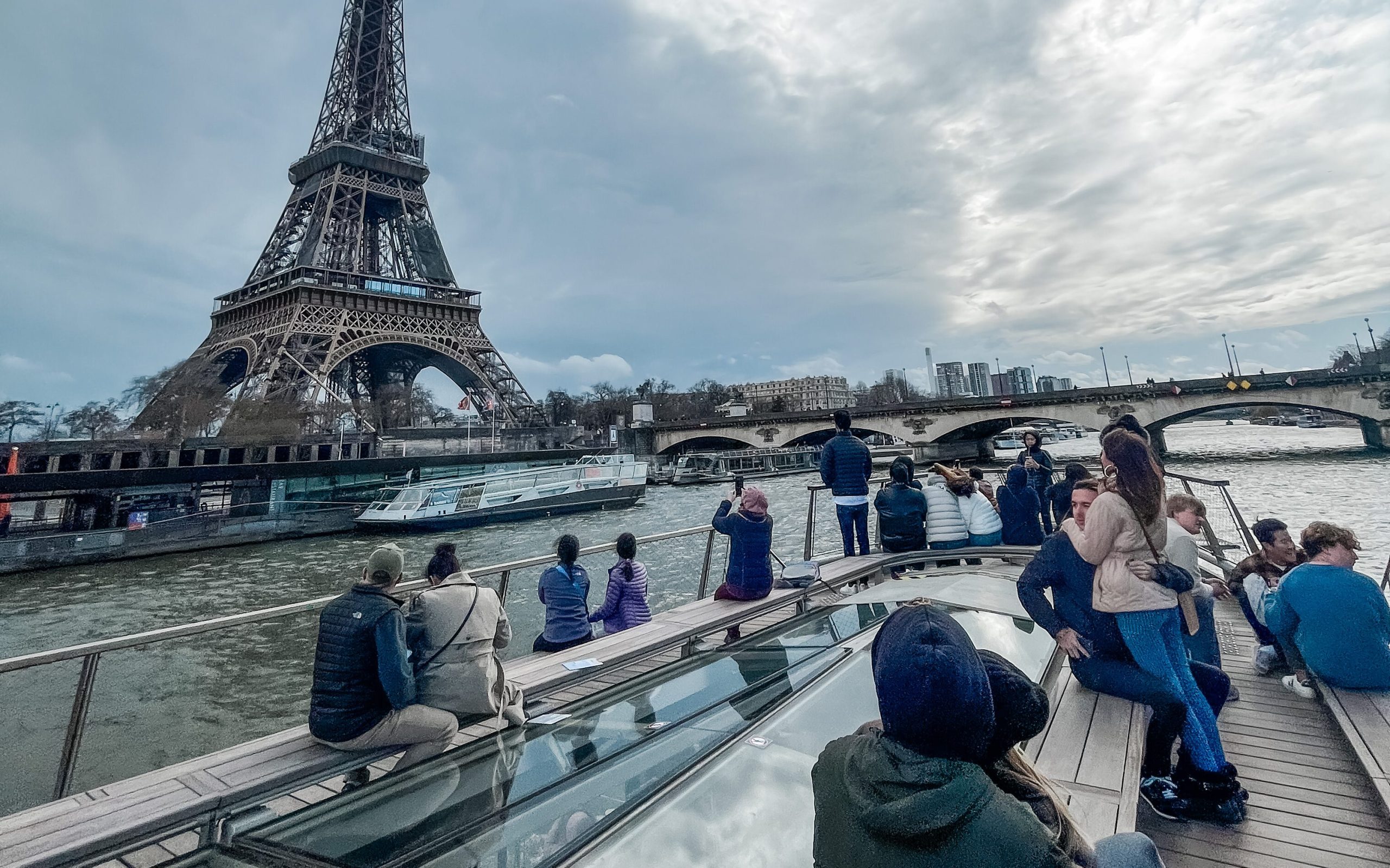 boottocht over de Seine in Parijs
