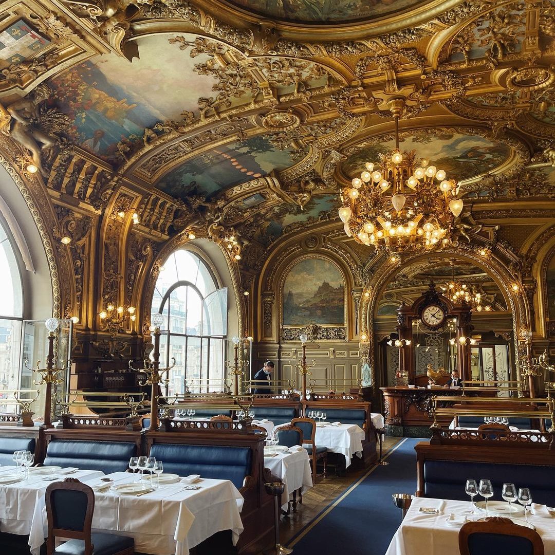 le train bleu, een van de mooiste restaurants in Parijs