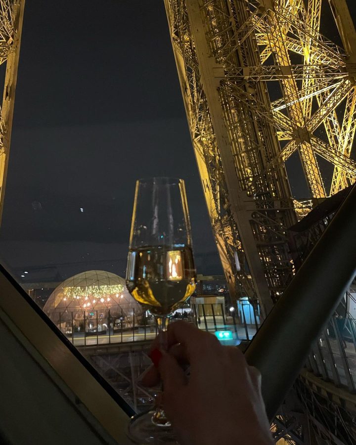 restaurant op de Eiffeltoren