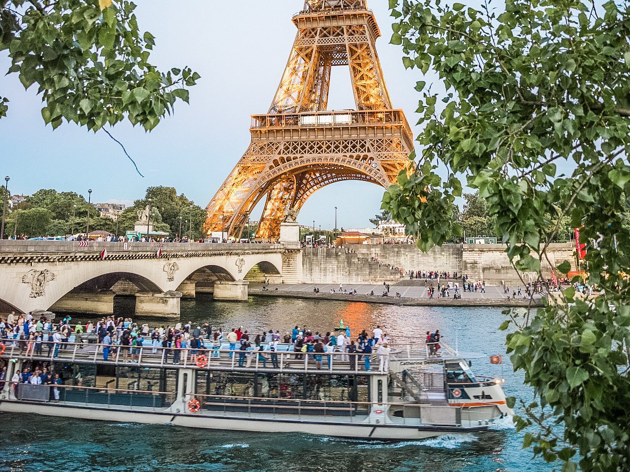 boottocht over de seine met kinderen