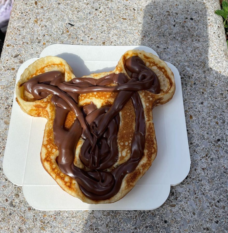 mickey wafel met nutella attracties disney