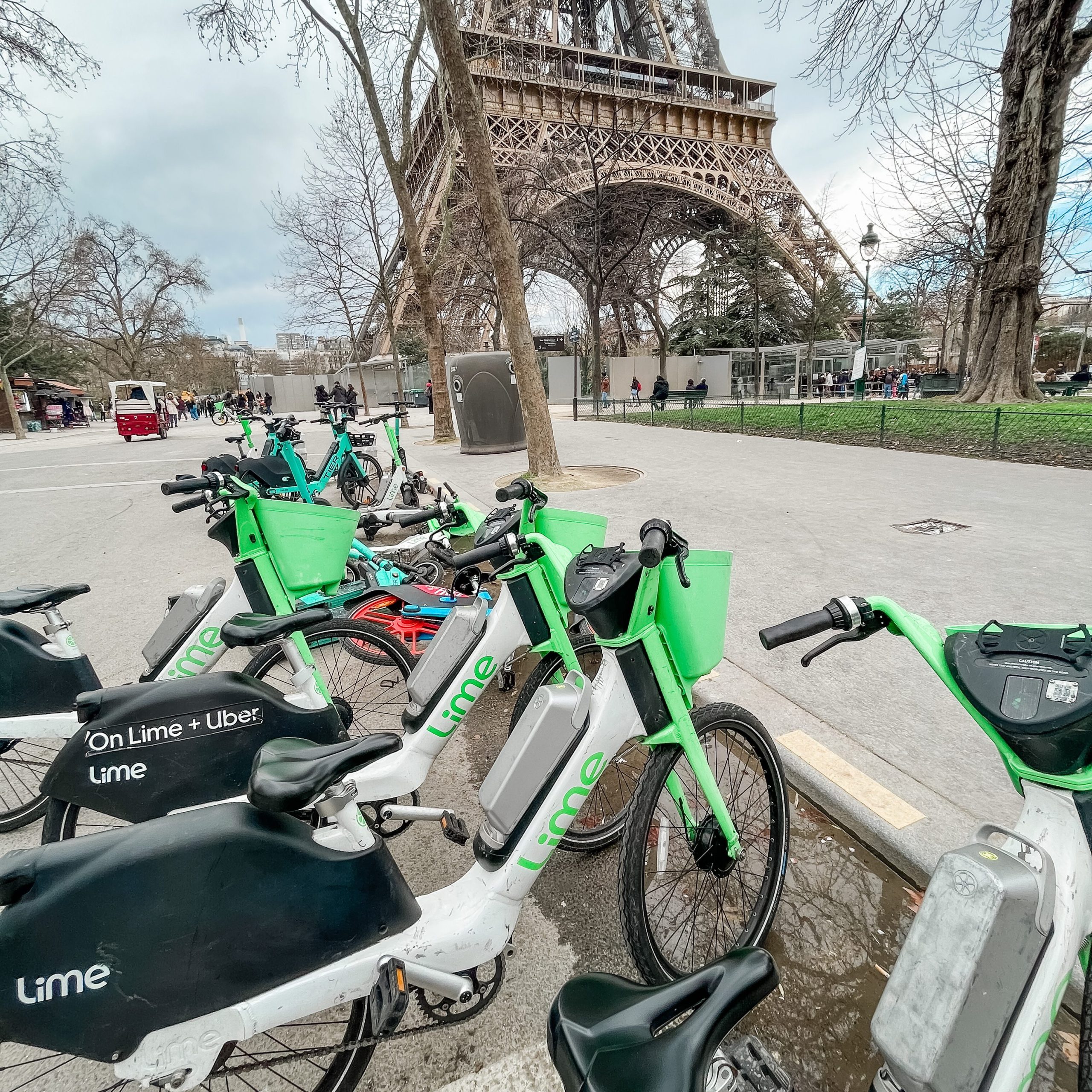 elektrische fiets huren in Parijs