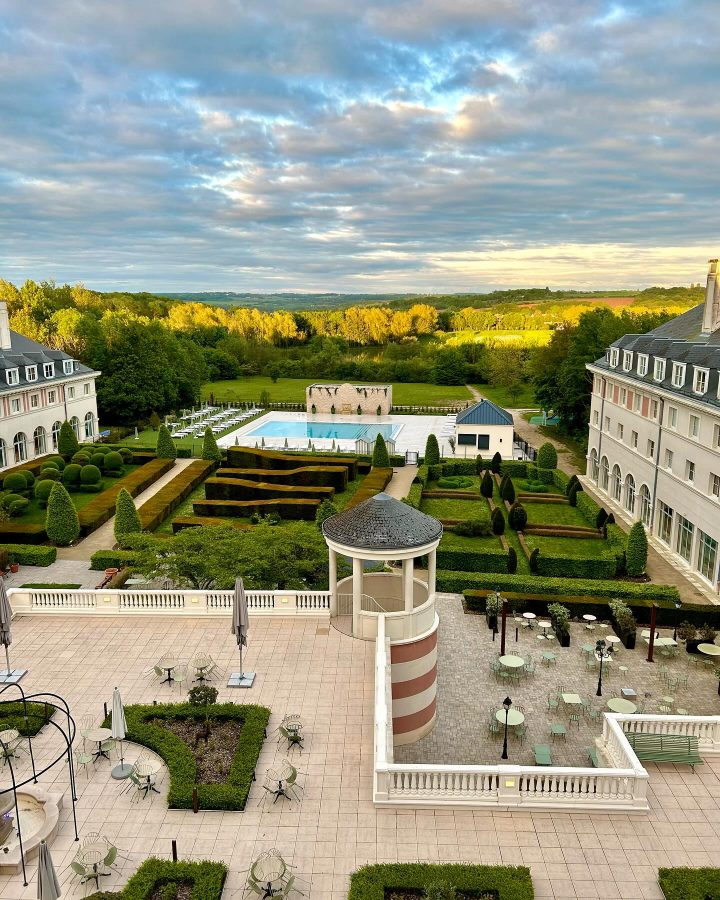 uitzicht tuin hotels bij disneyland parijs