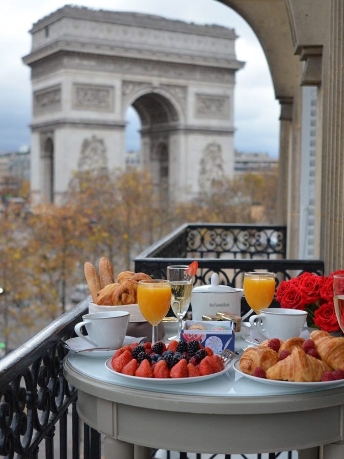 Hotel in Parijs Uitzicht Arc de Triomphe Hotel Splendid Etoile