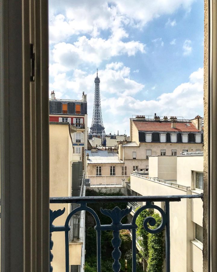 leukste hotels met uitzicht op de eiffeltoren Jardins d'Eiffel
