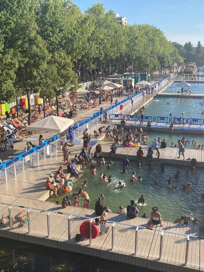 bassin de la vilette paris plages
