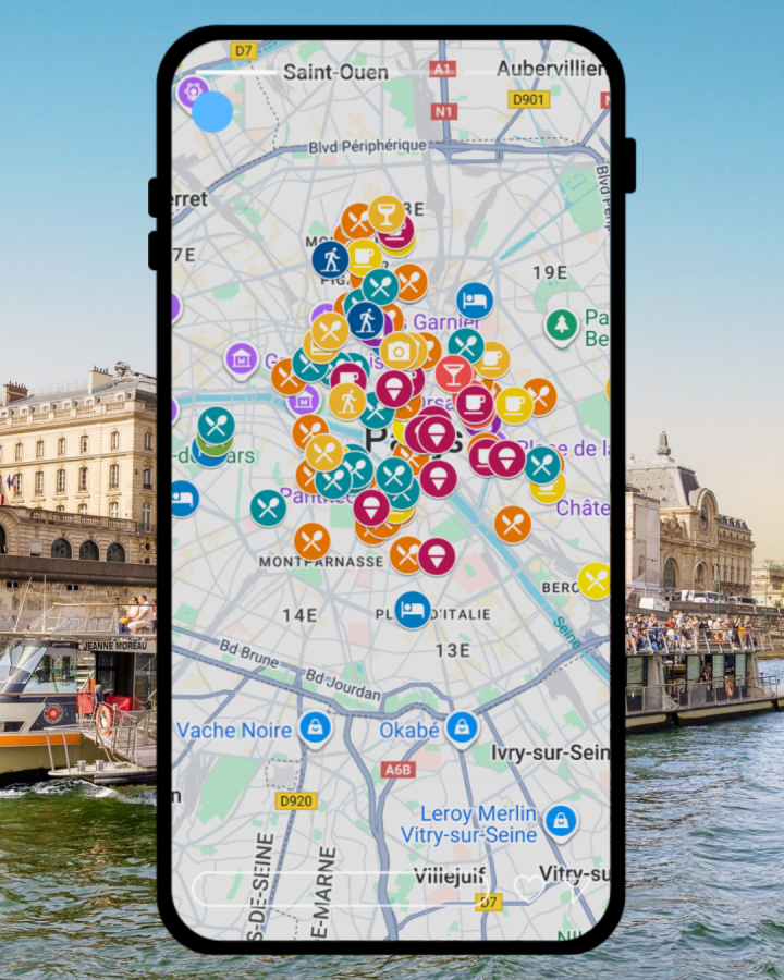 parijs google maps kaart wegwijs naar parijs stedentrip