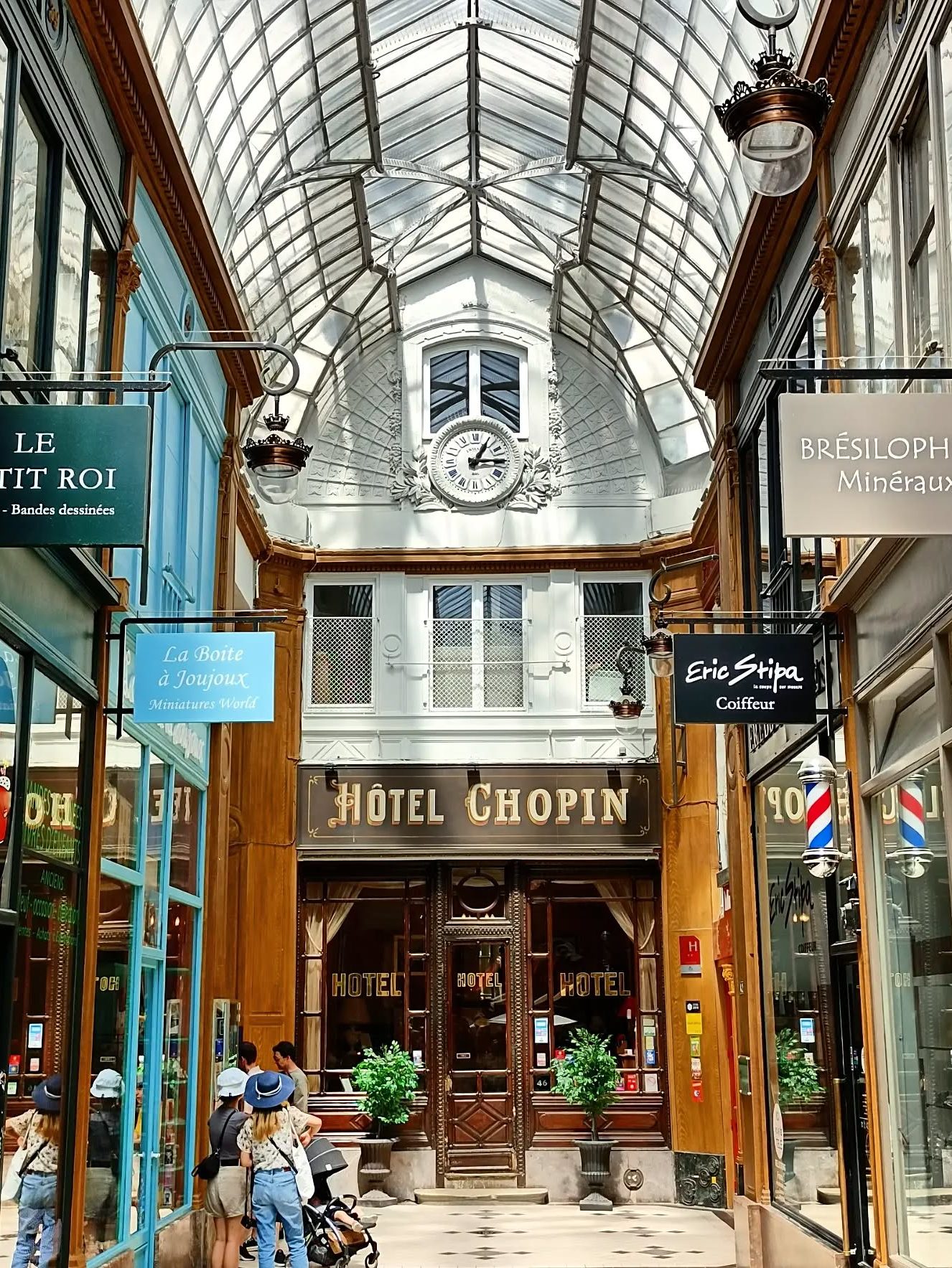 hotel chopin Passage Jouffroy parijs